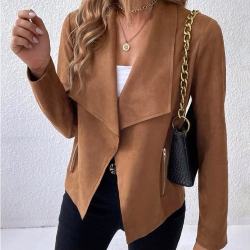 Waterfall Suedette Jacket